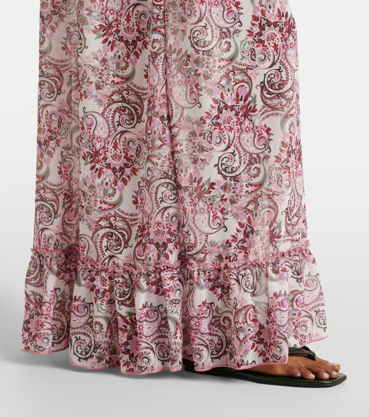 Bananhot Berta paisley beach cover-up
