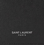 Saint Laurent - Pebble-Grain Leather Cardholder - Men - Black