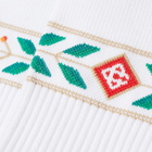 Casablanca Laurel Sock in White