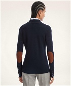 Brooks Brothers Women's Merino Wool Sweater Jacket | Navy