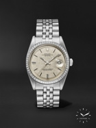ROLEX - Pre-Owned Wind Vintage 1974 Oyster Perpetual Datejust Automatic Chronometer 36mm Oystersteel Watch, Ref. No. 1603