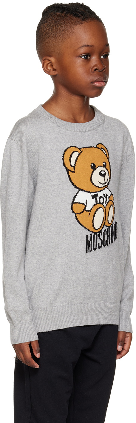 Moschino Kids Unisex Sweater In Yellow