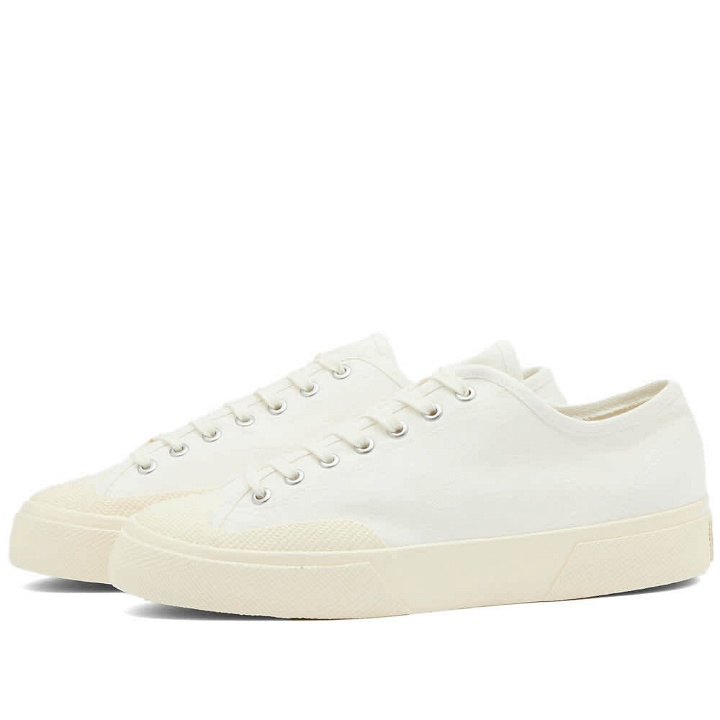 Photo: Artifact by Superga Men's 2433 Collect Workwear High Sneakers in White/Off White