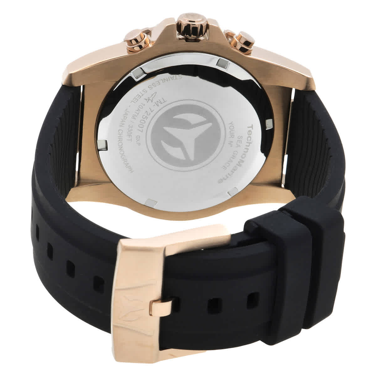 Technomarine Sea Chronograph Quartz Rose Gold Dial Mens Watch TM-725007