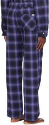 Tekla Navy Plaid Pyjama Pants