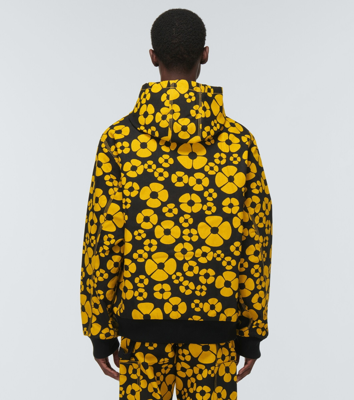 【MARNI】2023aw Yellow Check-jacket Canoe Club | Marni Checked Wool Jacket | Yellow