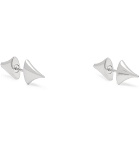 Shaun Leane - Rose Thorn Silver Bar Earrings - Silver