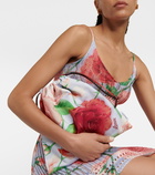 Loewe Floral jacquard pouch