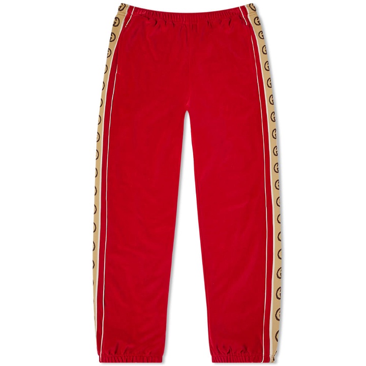 Photo: Gucci Velour Taped Oversized Track Pant