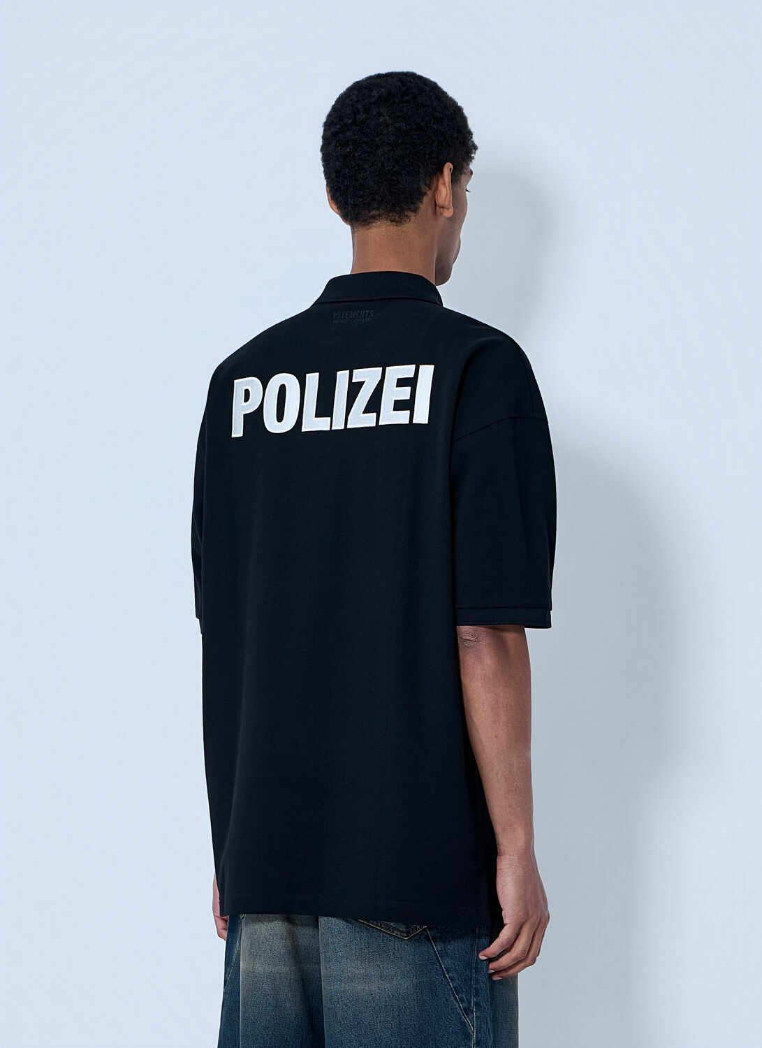 VETEMENTS Embroidered Polo Shirt