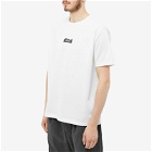 Nanga Men's Eco Hybrid Mt Logo T-Shirt in White