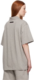 Fear of God ESSENTIALS SSENSE Exclusive Grey Jersey Polo
