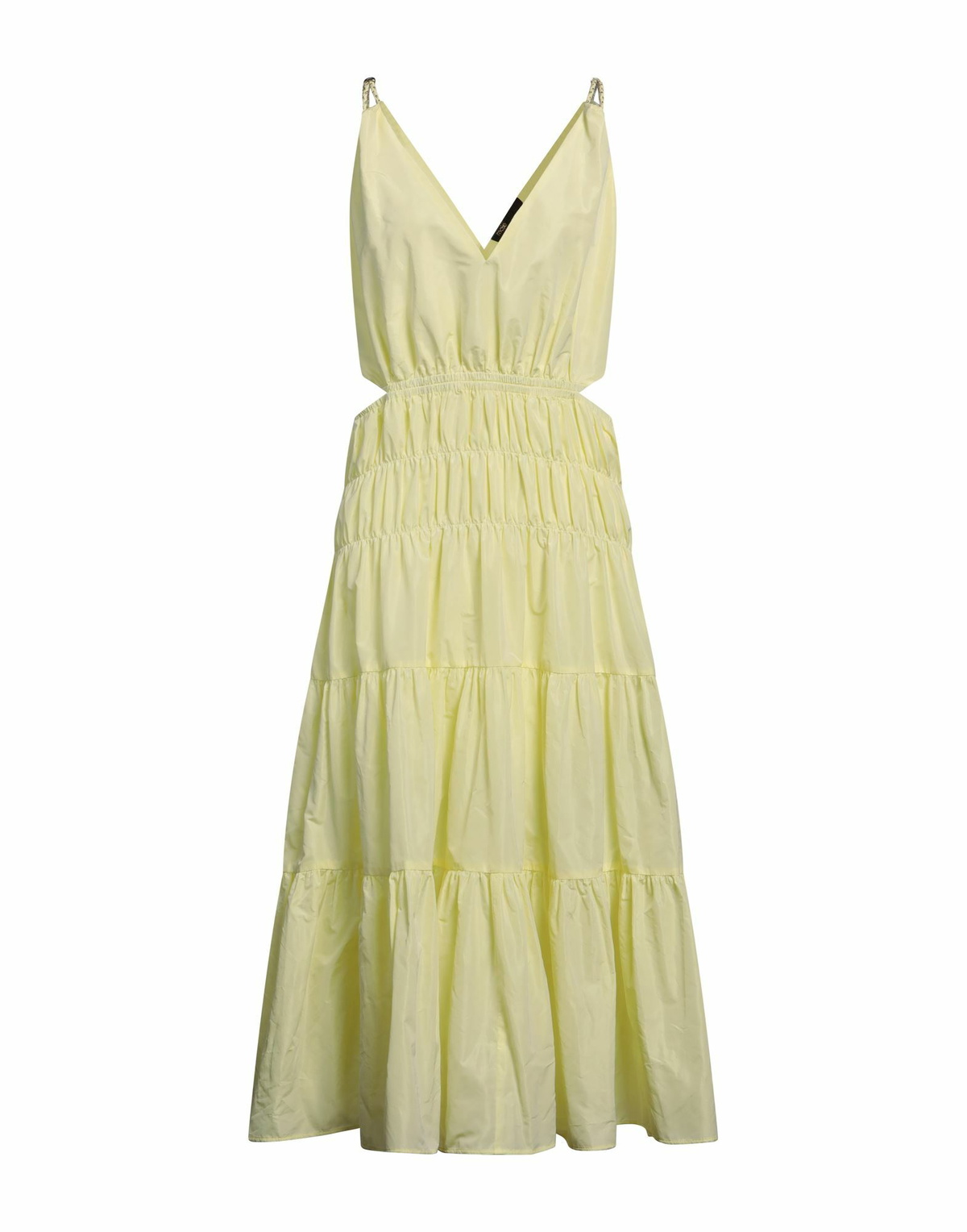 Maje Womens Maxi dress Pastel in Yellow