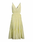 Maje Womens Maxi dress Pastel in Yellow