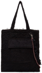 Song for the Mute Black Patch Pocket Tote