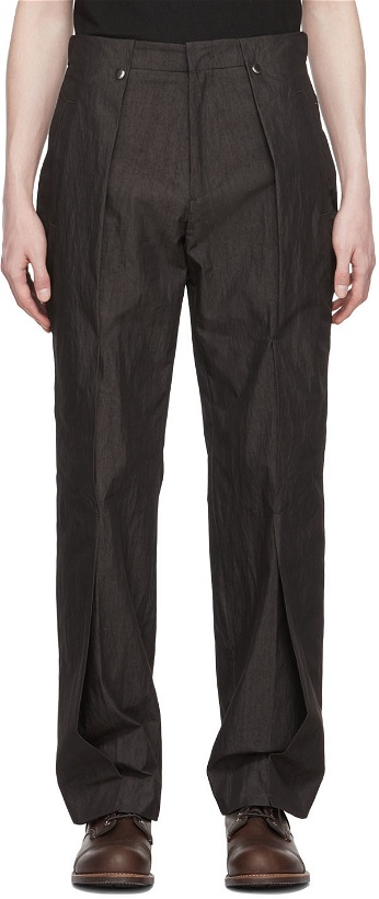 Photo: Andersson Bell Black Cotton Trousers