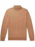 A.P.C. - Dundee Merino Wool Rollneck Sweater - Brown