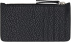 Maison Margiela Black Four Stitches Card Holder