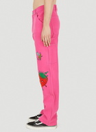 Workwear Canvas Pants in Pink