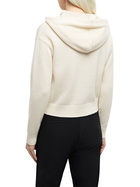 MC2 Saint Barth Woman Off-white Cashmere Blend Knitted Hoodie Meg