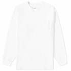 WTAPS Men's Long Sleeve All 01 T-Shirt in White