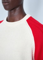 Stüssy Stripe Raglan Crewneck Sweatshirt