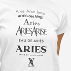 Aries Women's Baby Fit Perfume T-Shirt in White 