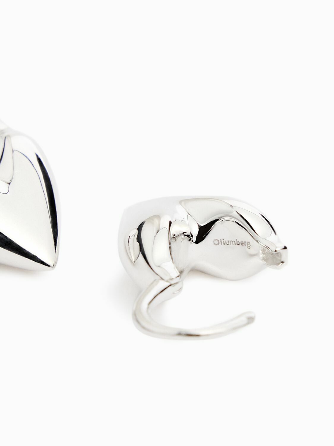 OTIUMBERG Roscida Heart Hoops