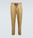 Moncler - Cotton tapered pants