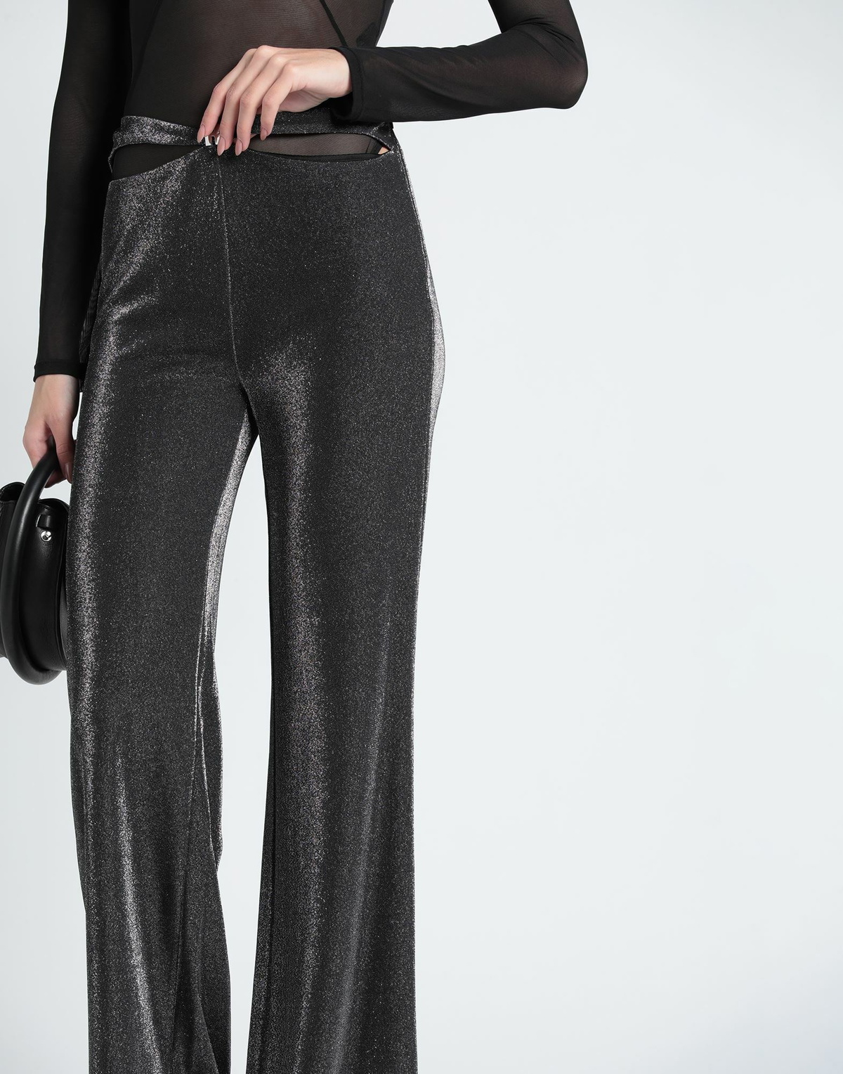 Rotate Birger Christensen Womens Pants in Black