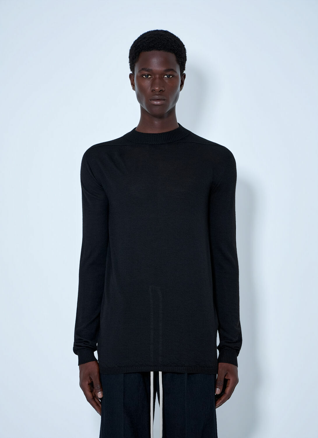Rick Owens Fine Knit Crewneck Sweater