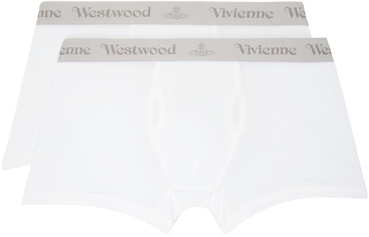 Photo: Vivienne Westwood Two-Pack White Boxer Briefs