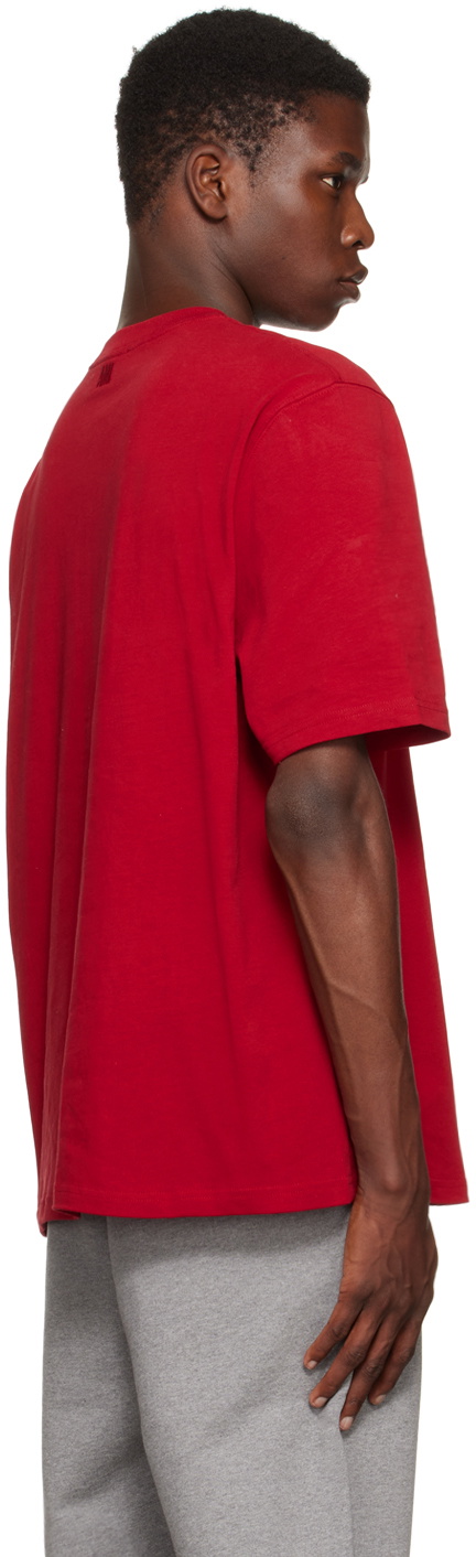 AMI Paris Red Ami De Cœur T-Shirt