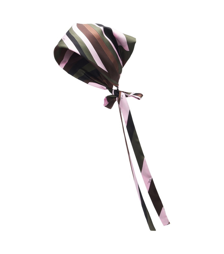 Photo: Pucci Iride silk twill head wrap