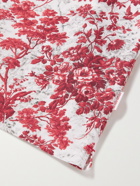 ORLEBAR BROWN - Travis Camp-Collar Floral-Print Woven Shirt - Pink
