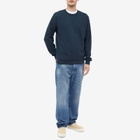 Colorful Standard Men's Classic Organic Crew Sweat in Navy Blue