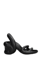 Camper Kobarah Sandals In Black Rubber/plasic