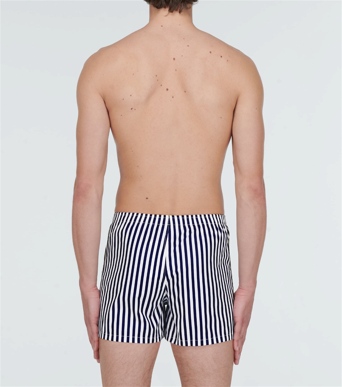 Gucci - Striped cotton poplin boxer shorts Gucci