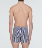Gucci - Striped cotton poplin boxer shorts