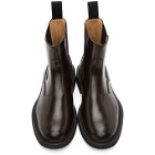 Bottega Veneta Brown Leather Chelsea Boots