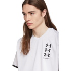 Palm Angels White Under Armour Edition Basic T-Shirt