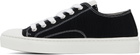 Vivienne Westwood Black Low-Top Plimsoll Sneakers