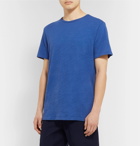 rag & bone - Slub Cotton-Jersey T-Shirt - Blue