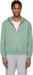 Reigning Champ Green Midweight Terry Standard Zip Hoodie