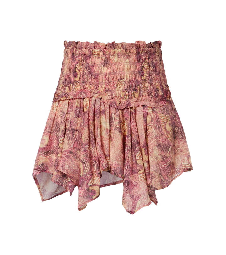 Photo: Isabel Marant Ceiva silk miniskirt