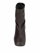 Nodaleto Womens Ankle boots Chocolate in Brown