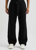 Off-white Vanish Arrow Logo Cotton Sweatpants Black
