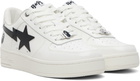 BAPE White & Black BAPE STA #2 Sneakers
