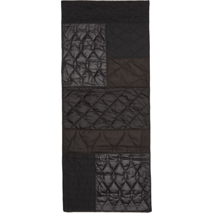 Photo: Comme des Garcons Homme Black Quilted Scarf