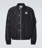 Sacai x Carhartt corduroy-trimmed blouson jacket
